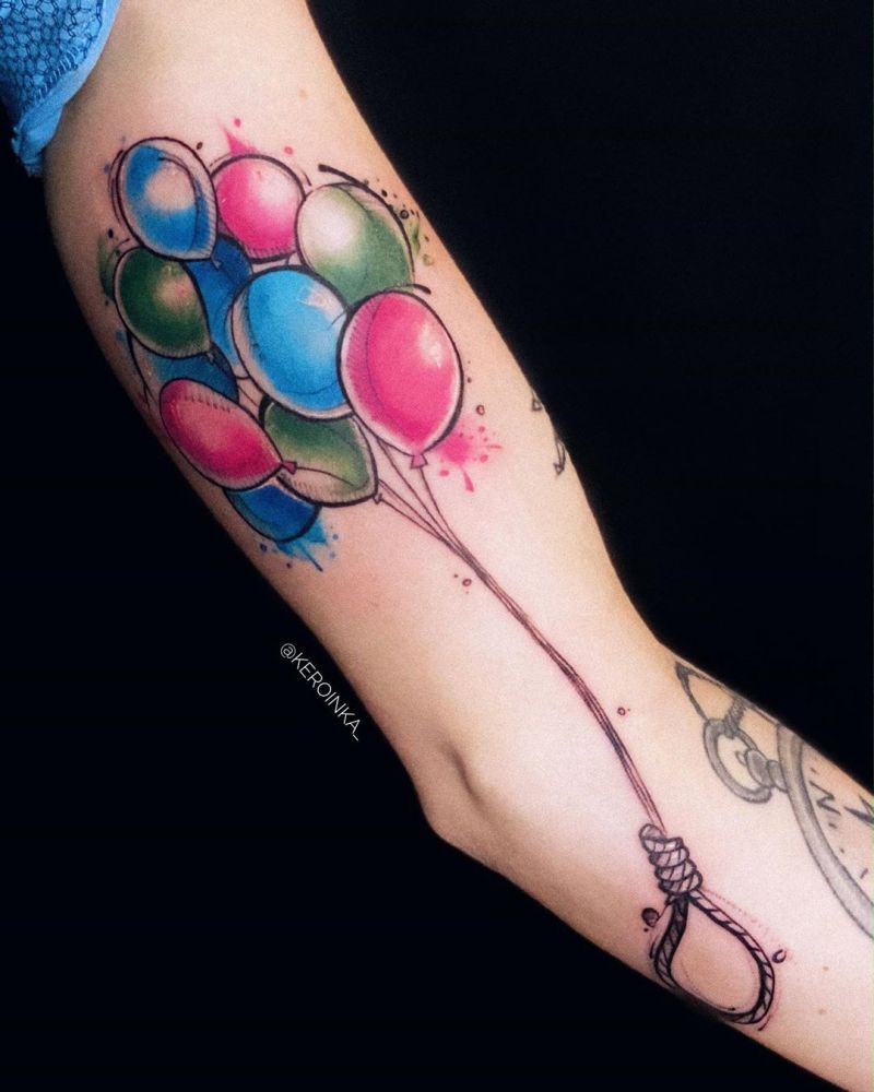 55 Pretty Watercolor Tattoos to Inspire You