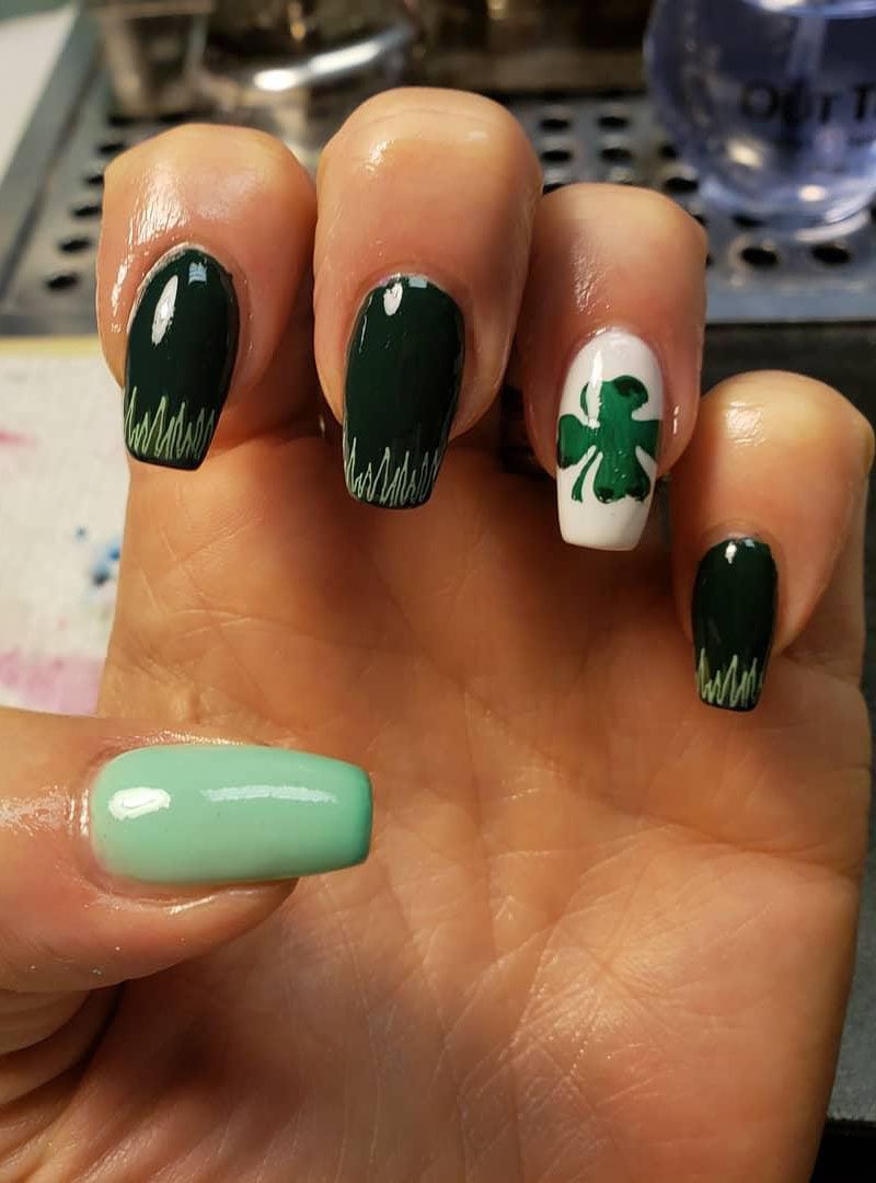 55 Pretty St. Patrick's Day Nails Make You Happy