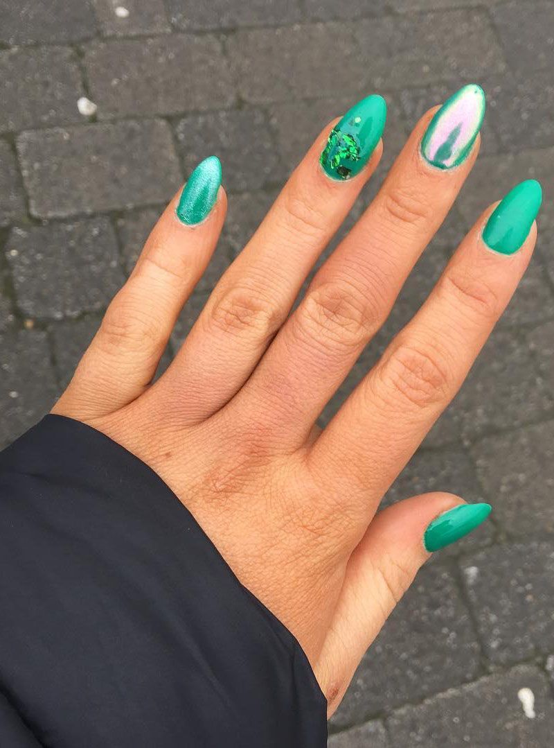 55 Pretty St. Patrick's Day Nails Make You Happy