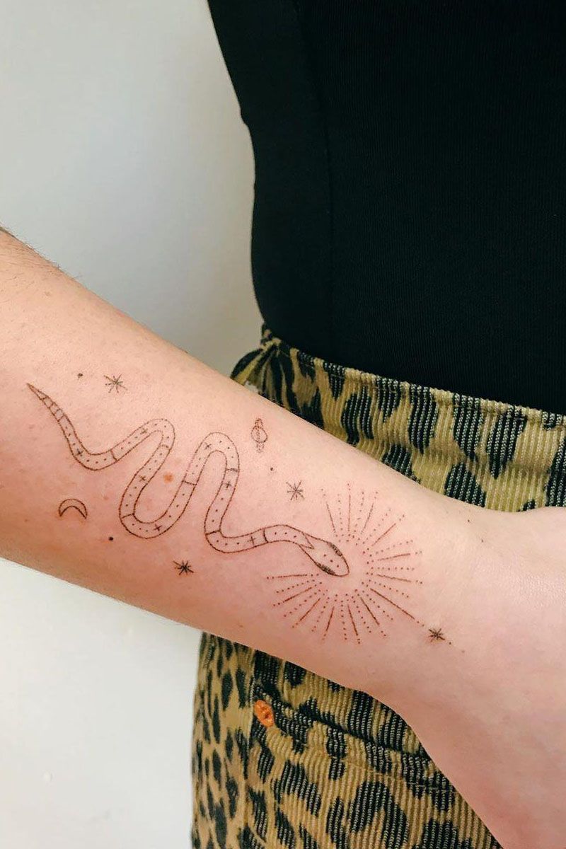 50 Amazing Snake Tattoos for inspiration 2020