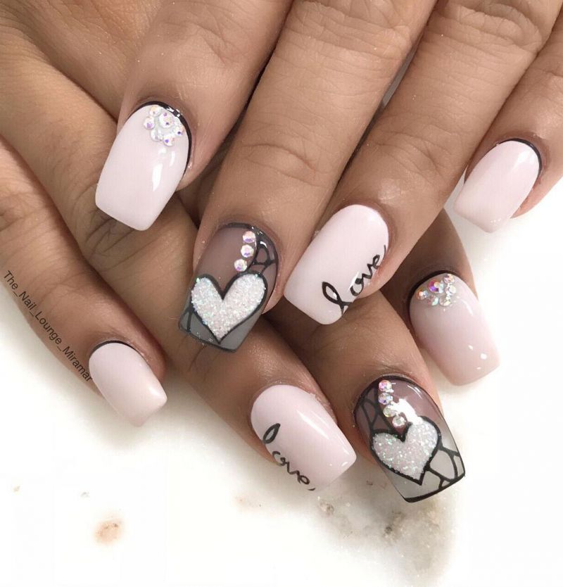 50 Gorgeous Valentine's Day Nail Art Designs Just For You 2022