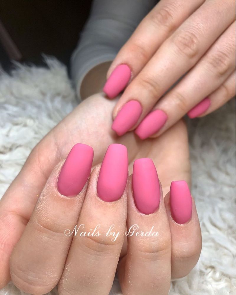 55 Gorgeous Matte Nail Art Designs for Spring You Must Try