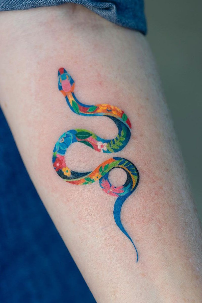 50 Amazing Snake Tattoos for inspiration 2020