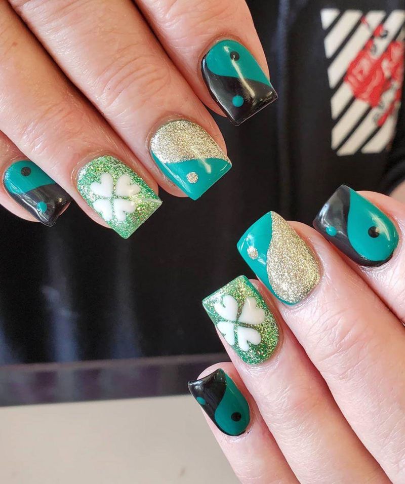 55 Pretty St. Patrick's Day Nails Make You Happy