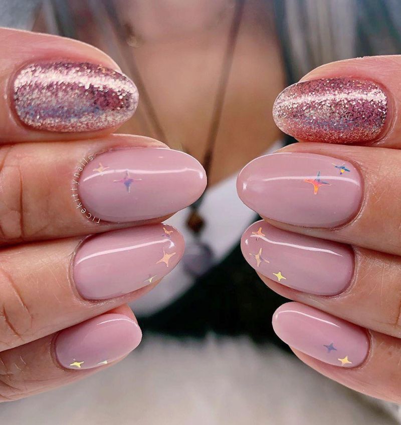 50 Classic Dusty Rose Nails to Fall In Love With