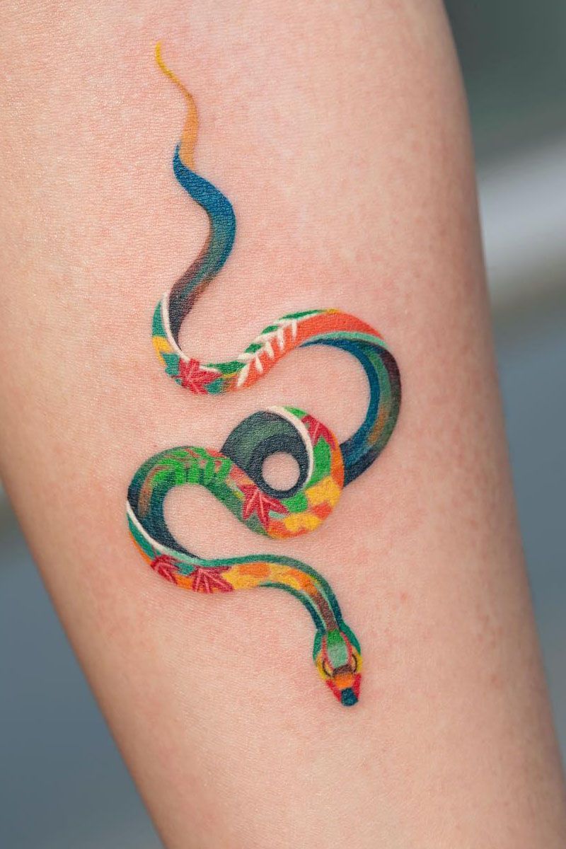 50 Amazing Snake Tattoos for inspiration 2020