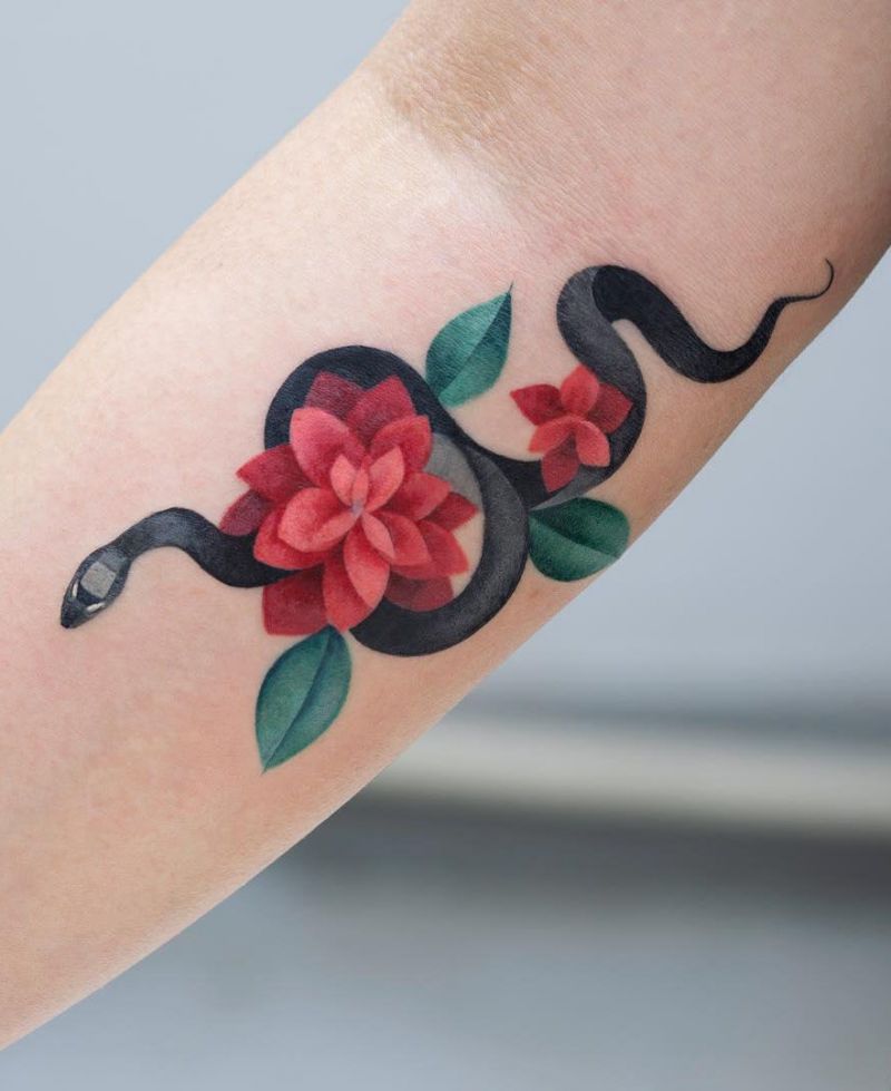 50 Amazing Snake Tattoos for inspiration 2020