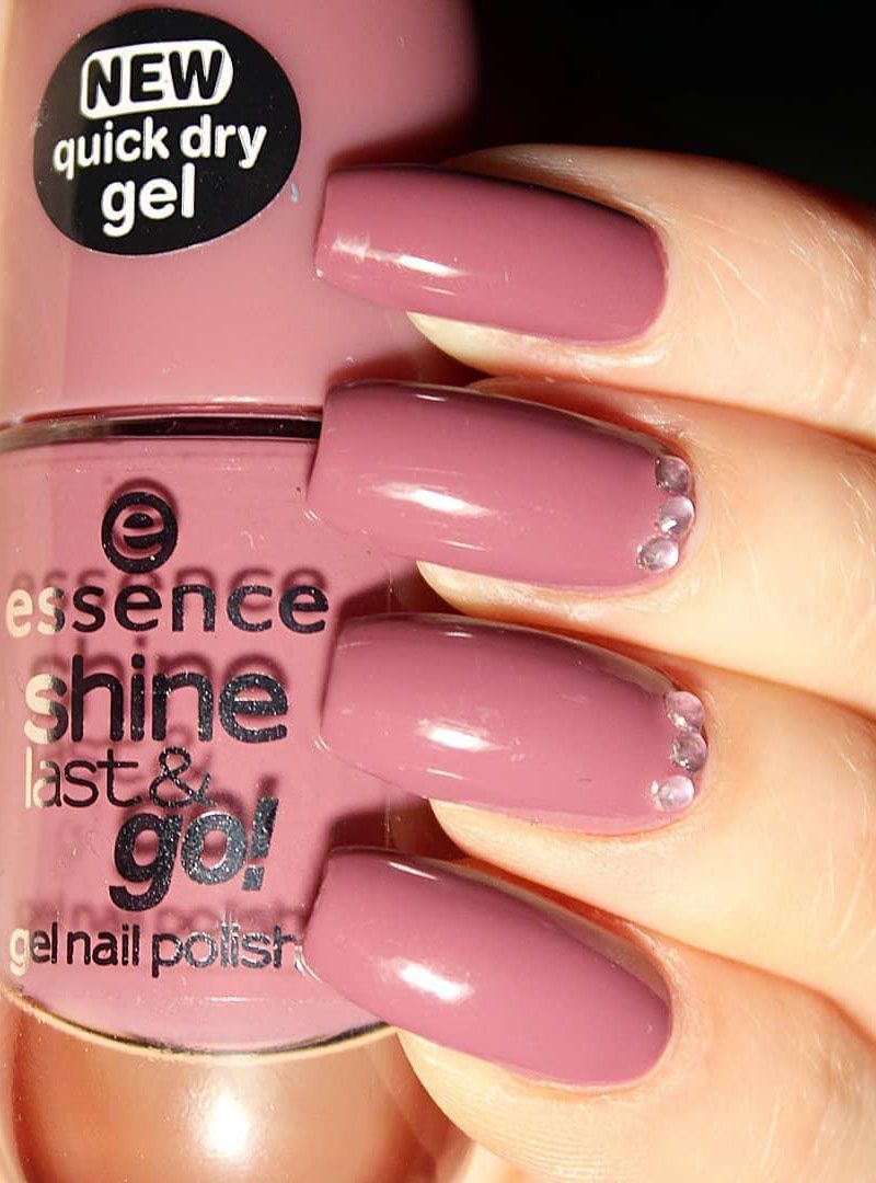 50 Classic Dusty Rose Nails to Fall In Love With