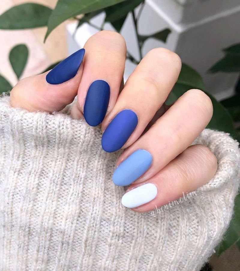 55 Gorgeous Matte Nail Art Designs for Spring You Must Try