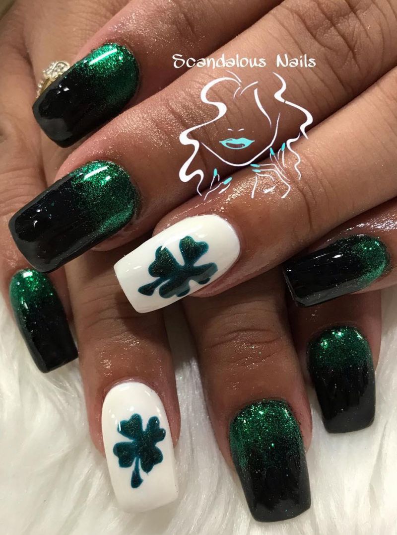 55 Pretty St. Patrick's Day Nails Make You Happy