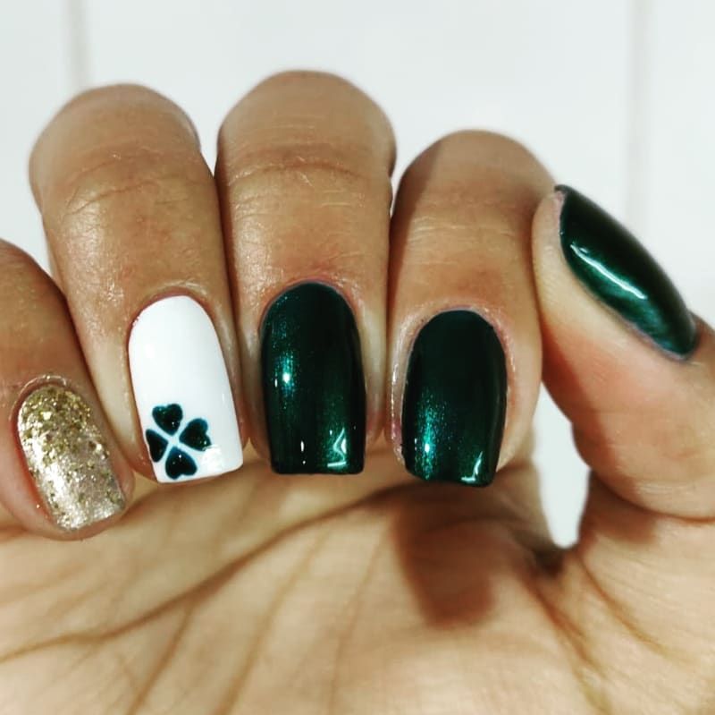 55 Pretty St. Patrick's Day Nails Make You Happy