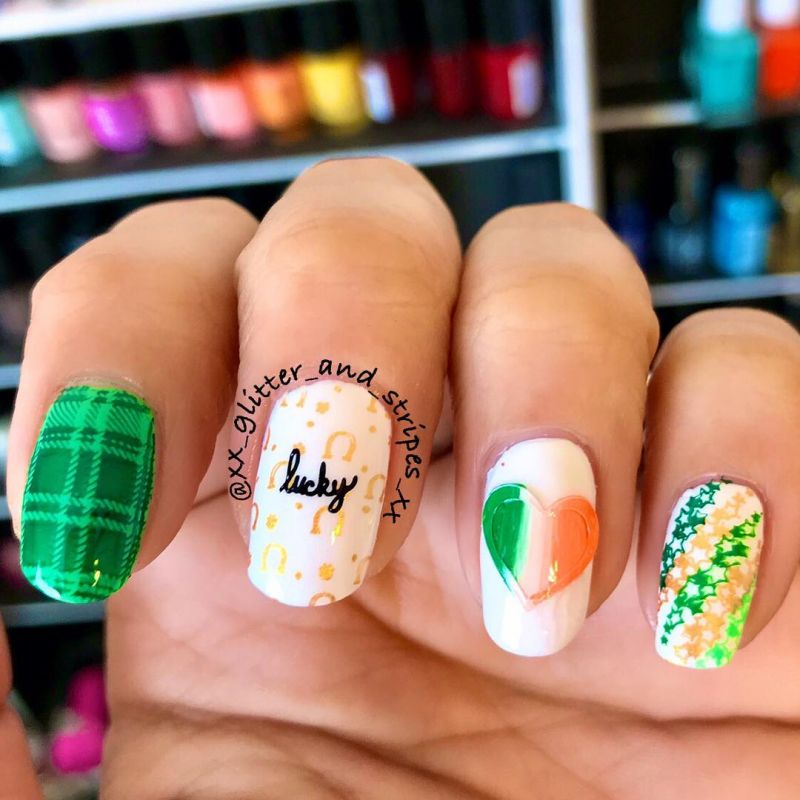 55 Pretty St. Patrick's Day Nails Make You Happy