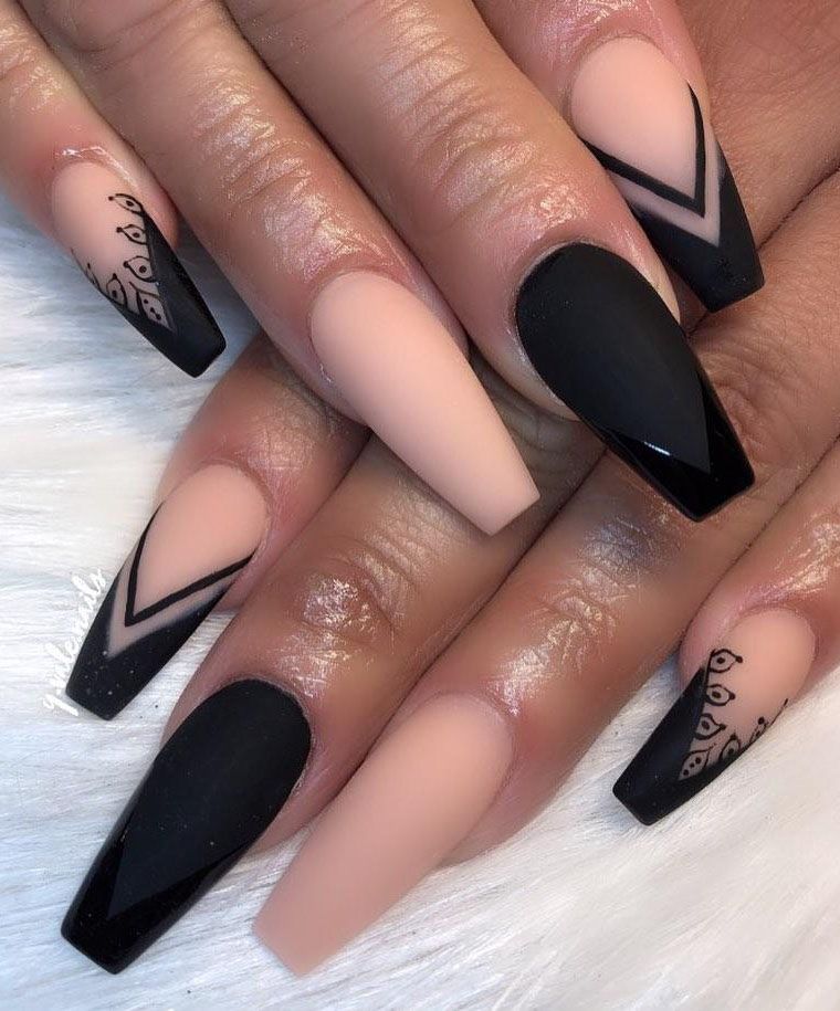 55 Gorgeous Matte Nail Art Designs for Spring You Must Try