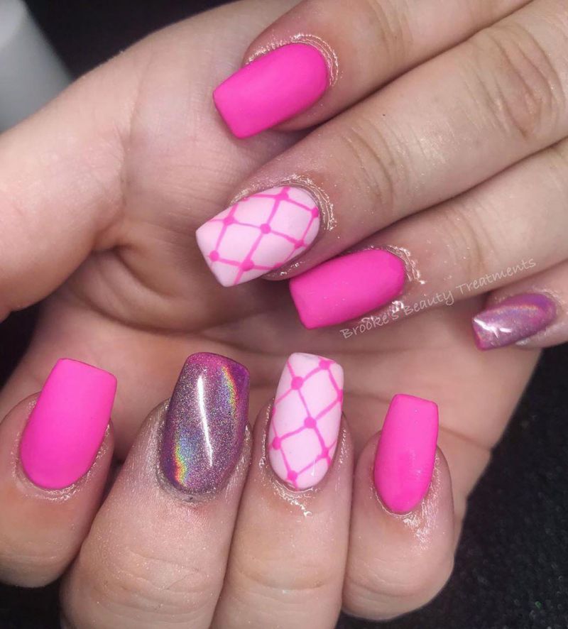 55 Gorgeous Matte Nail Art Designs for Spring You Must Try