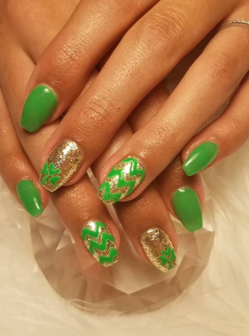 55 Pretty St. Patrick's Day Nails Make You Happy