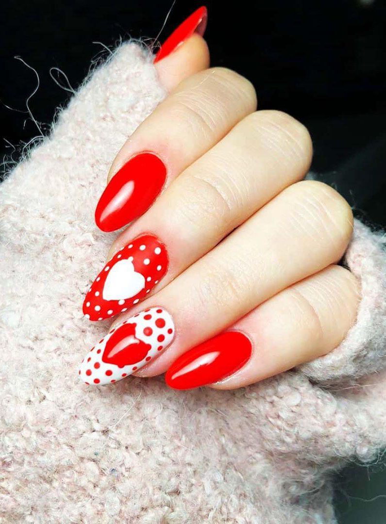 50 Gorgeous Valentine's Day Nail Art Designs Just For You 2022