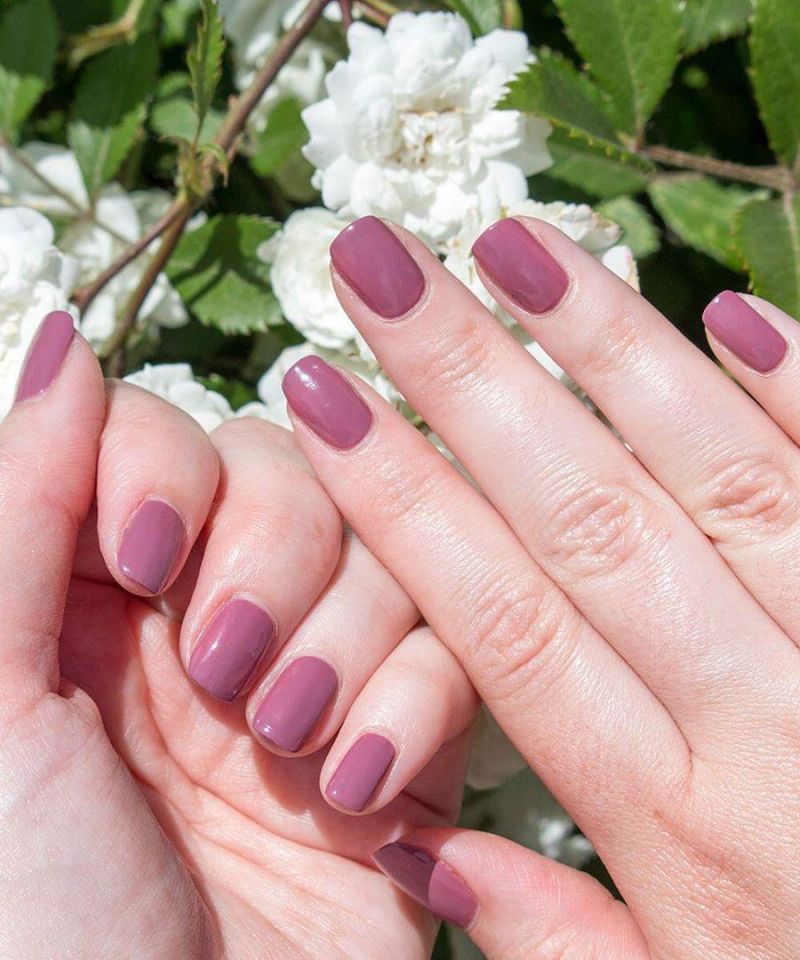 50 Classic Dusty Rose Nails to Fall In Love With