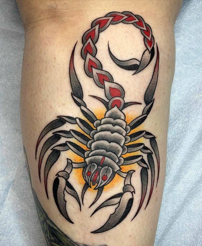 50 Pretty Scorpion Tattoos Show Your Beauty