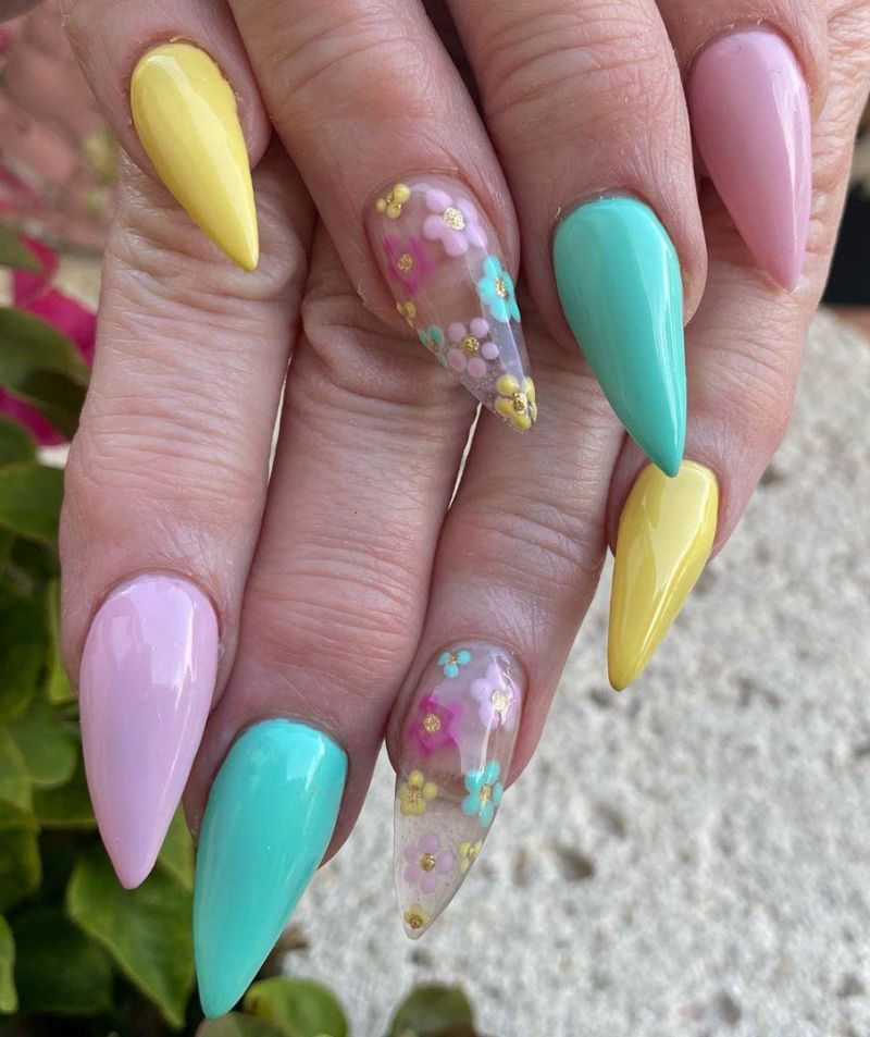 50 Perfect Easter Nail Art Designs You Have to Try This Spring