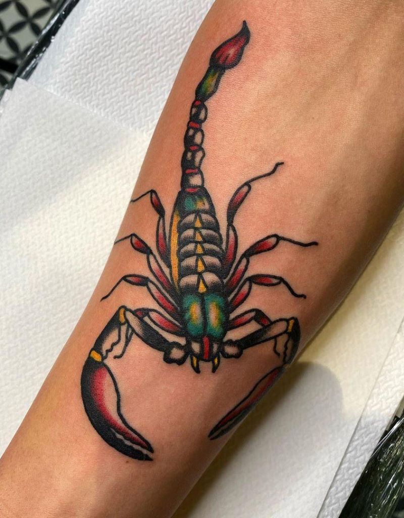 50 Pretty Scorpion Tattoos Show Your Beauty