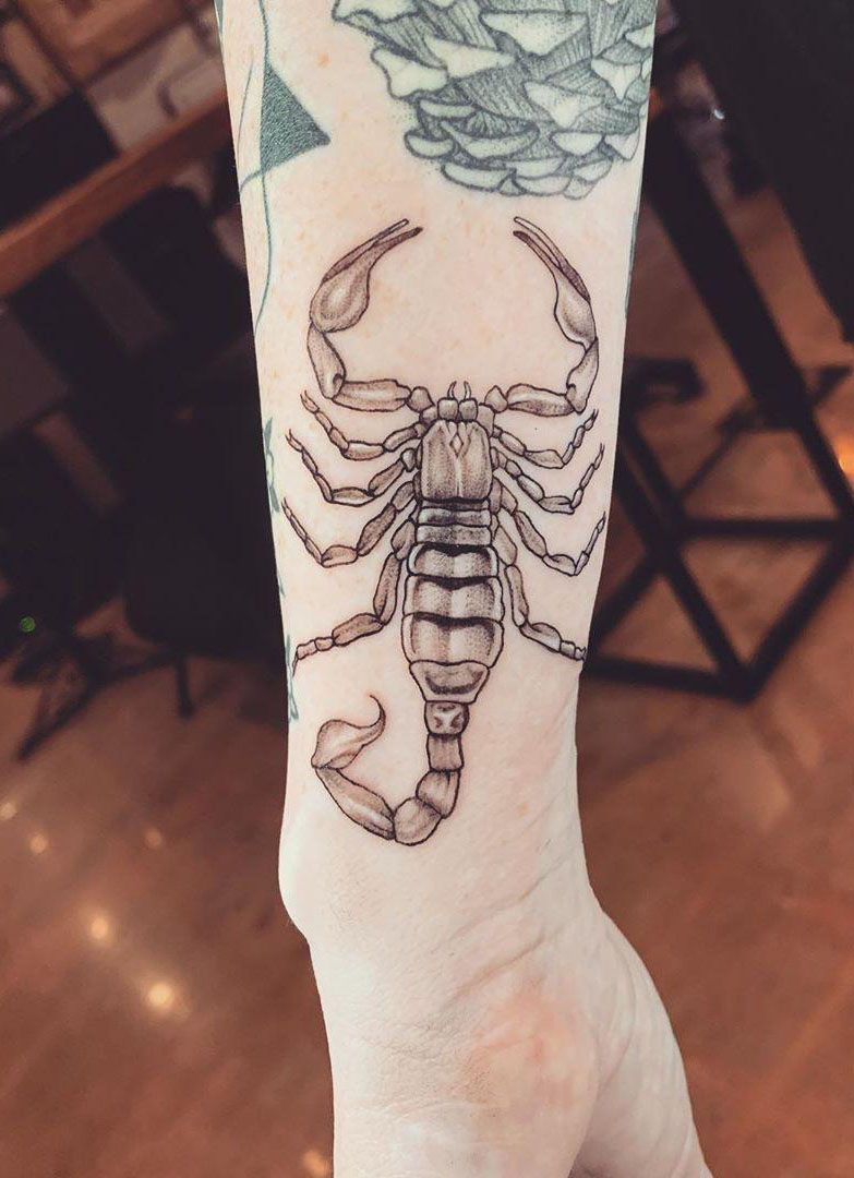 50 Pretty Scorpion Tattoos Show Your Beauty