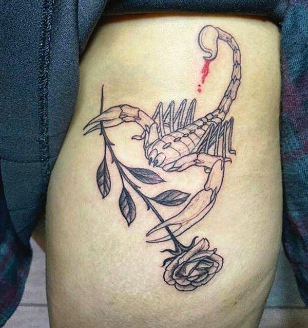 50 Pretty Scorpion Tattoos Show Your Beauty