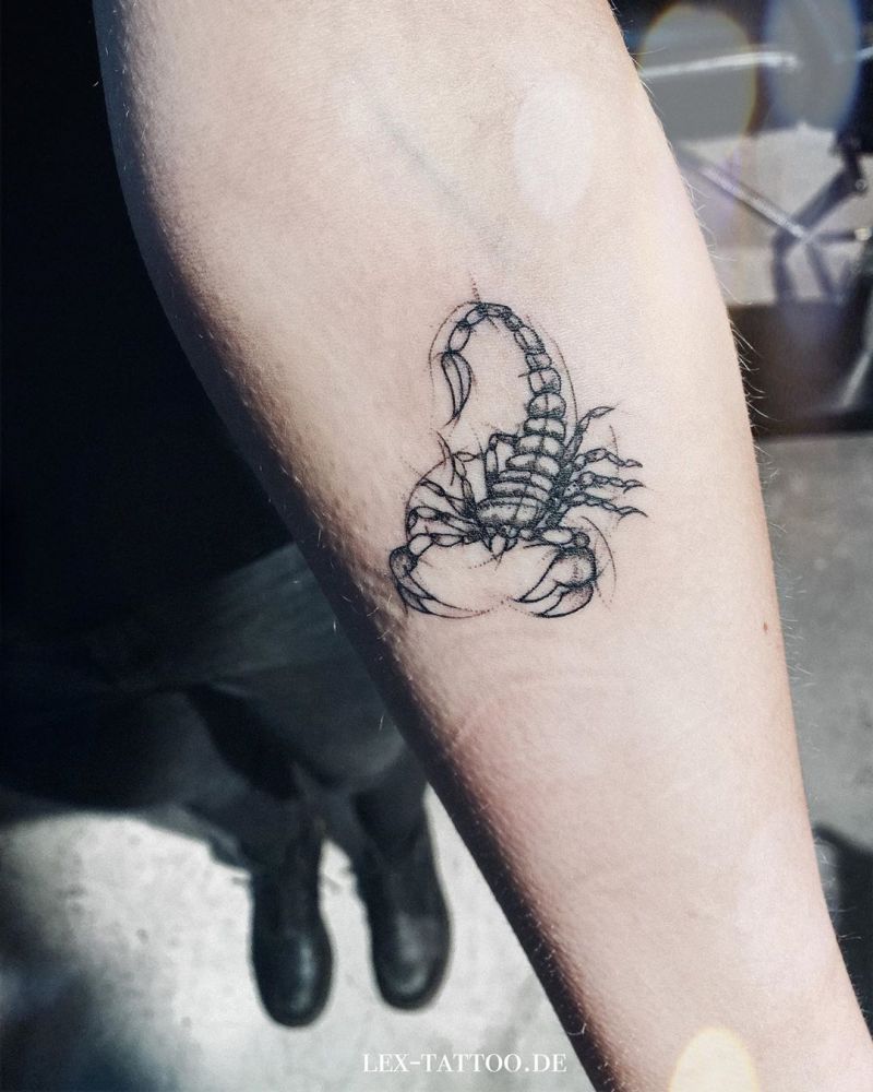 50 Pretty Scorpion Tattoos Show Your Beauty