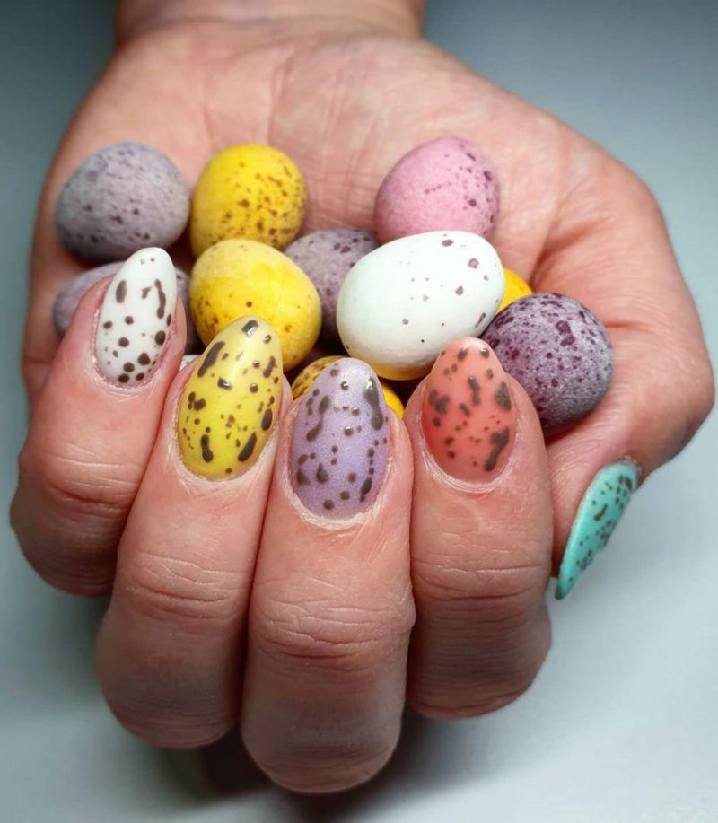 50 Perfect Easter Nail Art Designs You Have to Try This Spring