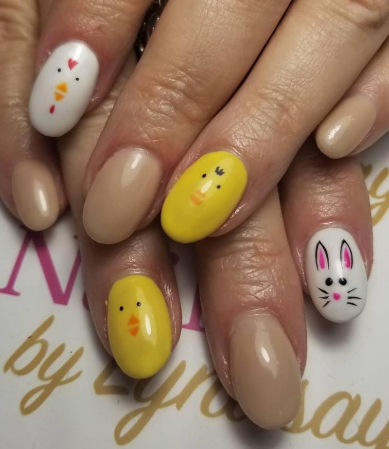 50 Perfect Easter Nail Art Designs You Have to Try This Spring