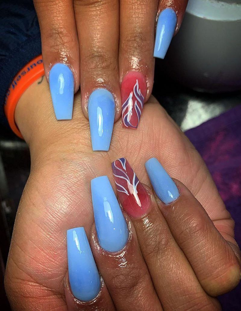 55 Trendy Spring Acrylic Nails You Will Love