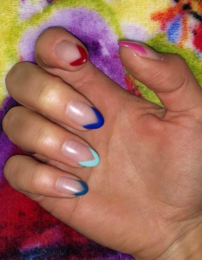 55 Elegant Multicolor Nails for Spring You Will Love