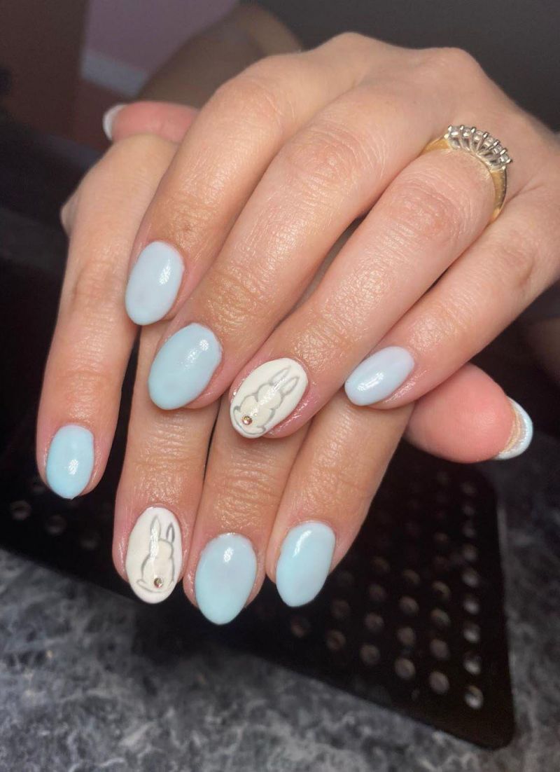 50 Perfect Easter Nail Art Designs You Have to Try This Spring