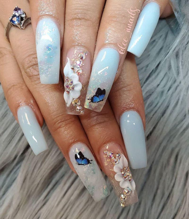 55 Trendy Spring Acrylic Nails You Will Love