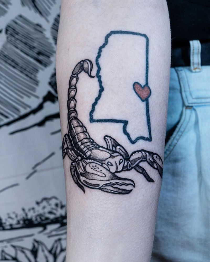 50 Pretty Scorpion Tattoos Show Your Beauty