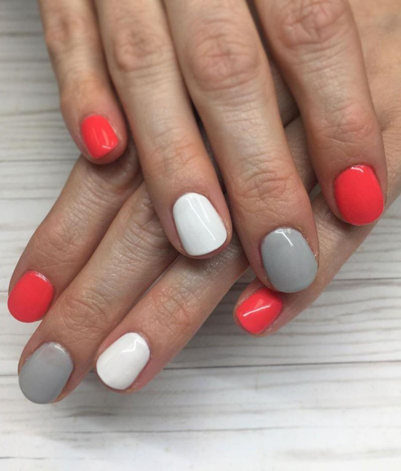 55 Elegant Multicolor Nails for Spring You Will Love