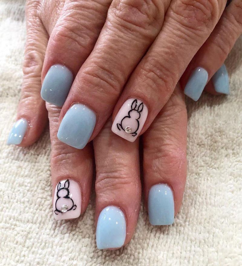 50 Perfect Easter Nail Art Designs You Have to Try This Spring