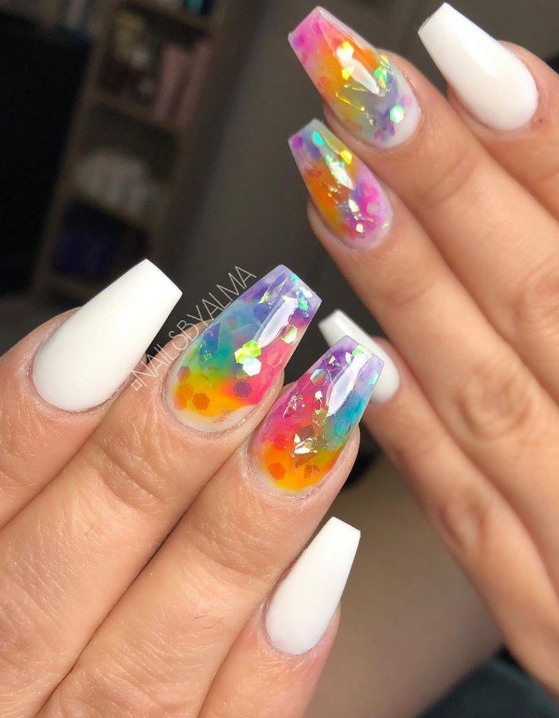 55 Trendy Spring Acrylic Nails You Will Love