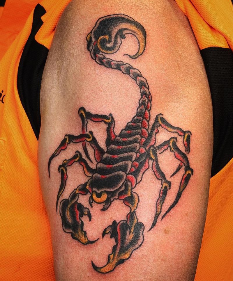 50 Pretty Scorpion Tattoos Show Your Beauty