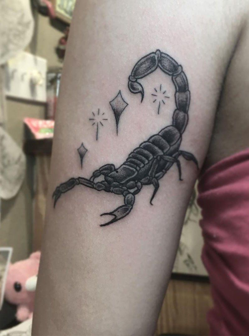 50 Pretty Scorpion Tattoos Show Your Beauty