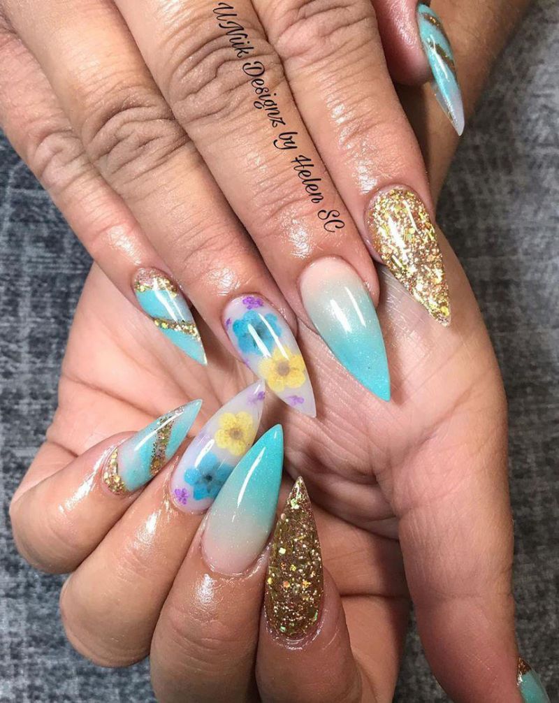 55 Trendy Spring Acrylic Nails You Will Love