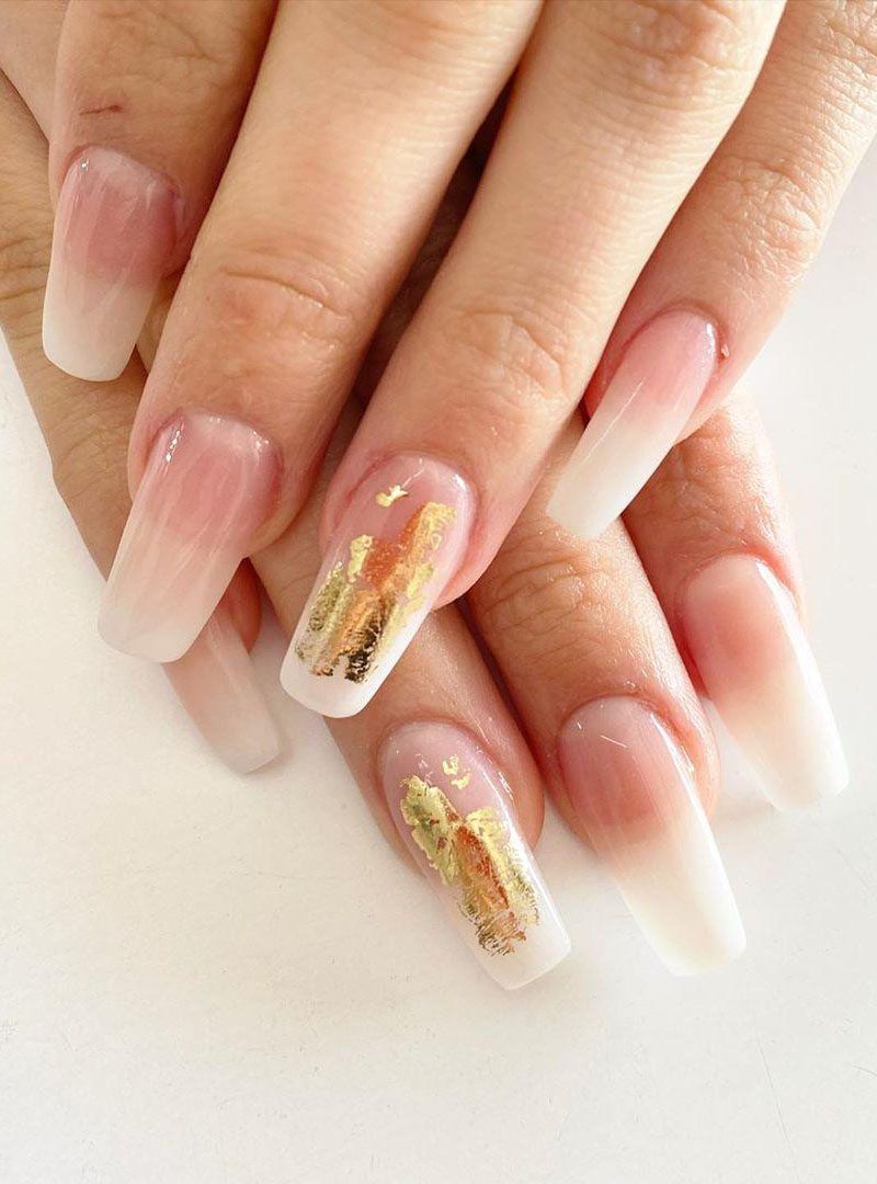 55 Elegant Foil Nail Art Designs for Spring