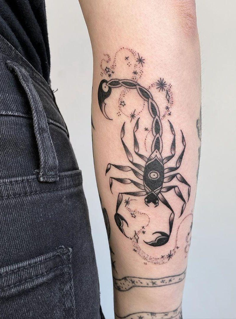 50 Pretty Scorpion Tattoos Show Your Beauty