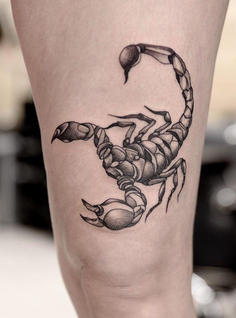 50 Pretty Scorpion Tattoos Show Your Beauty