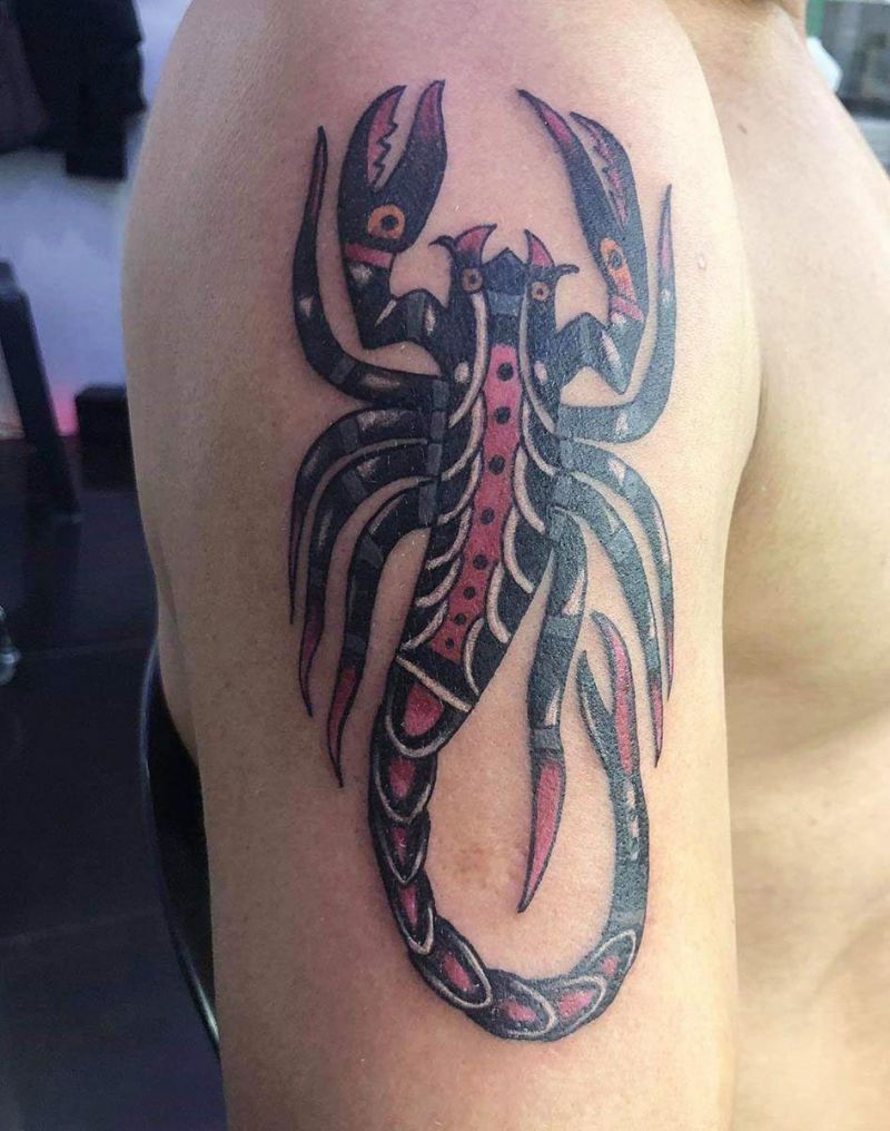 50 Pretty Scorpion Tattoos Show Your Beauty