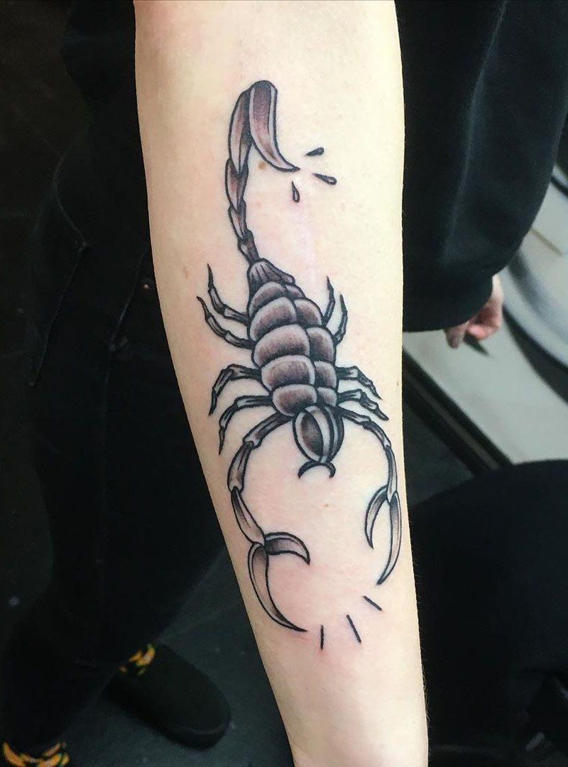 50 Pretty Scorpion Tattoos Show Your Beauty