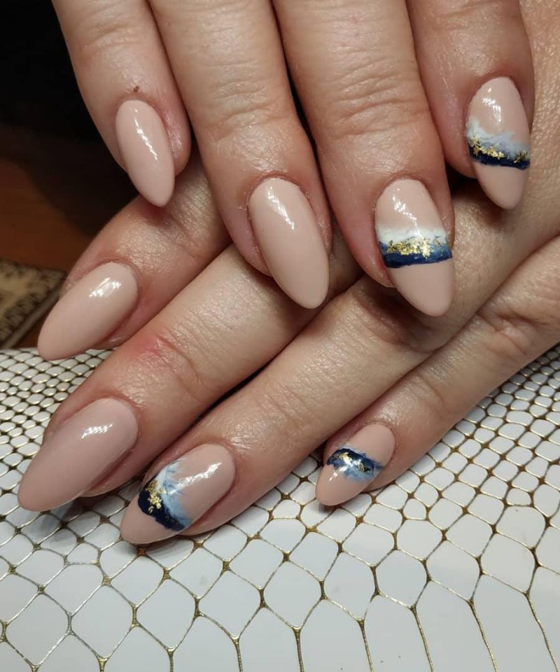 55 Elegant Foil Nail Art Designs for Spring