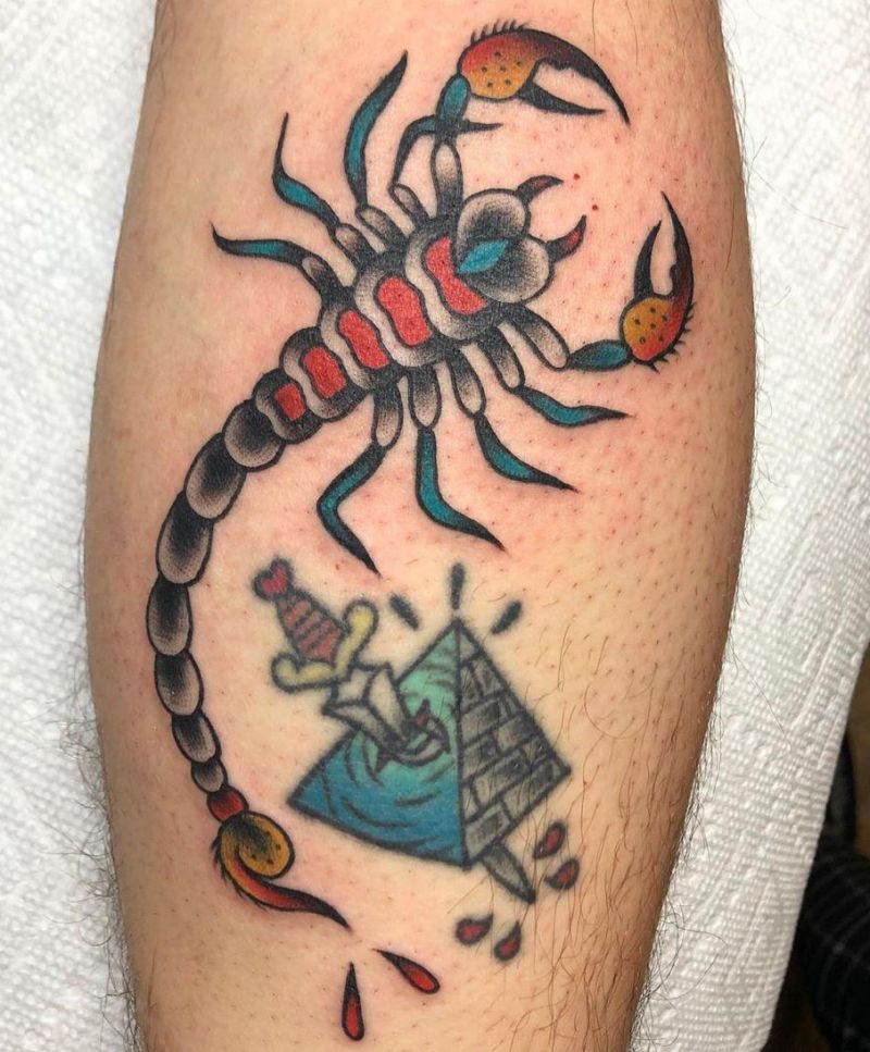 50 Pretty Scorpion Tattoos Show Your Beauty