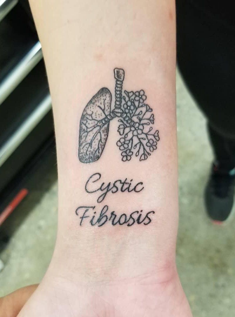 50 Creative Anatomical Lung Tattoos Give You Energy