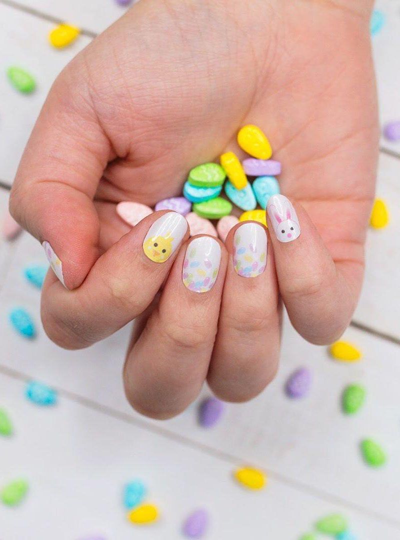 50 Perfect Easter Nail Art Designs You Have to Try This Spring