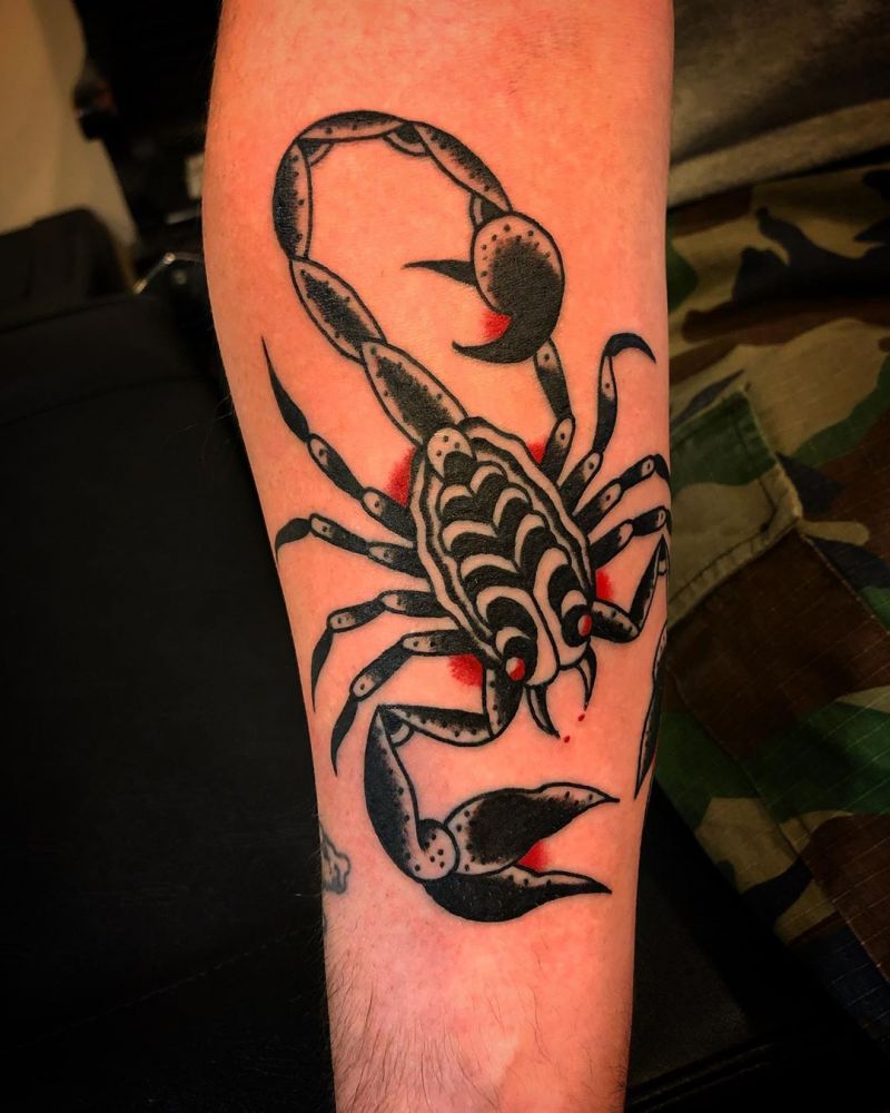 50 Pretty Scorpion Tattoos Show Your Beauty